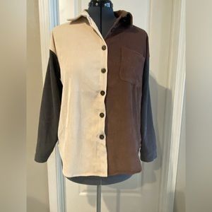 Corduroy Shacket size Small